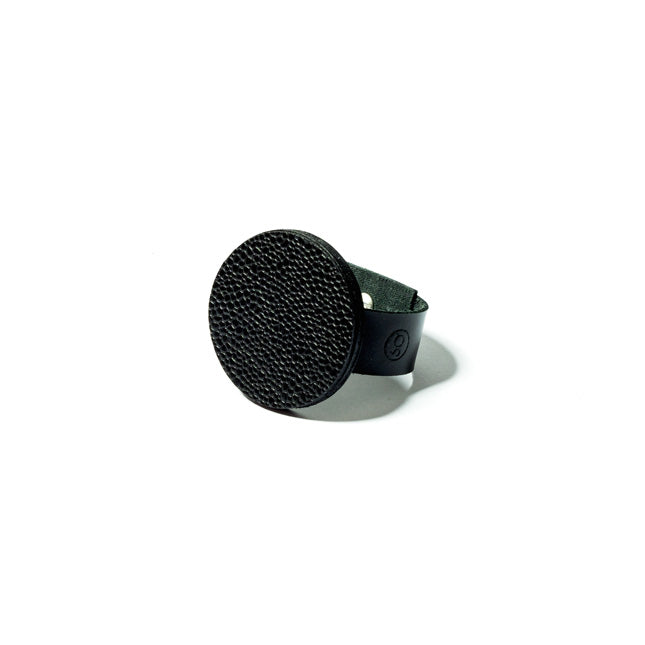 Bracelet en cuir, noir