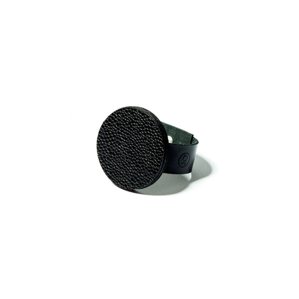 Bracelet en cuir, noir